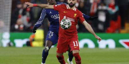 تقييم فني متدنٍ لمحمد صلاح في مباراة سان جيرمان - صوت العرب